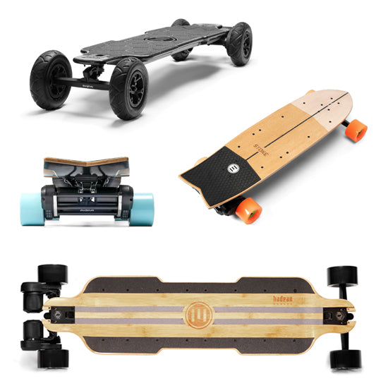 Elektroskateboard und Longboard